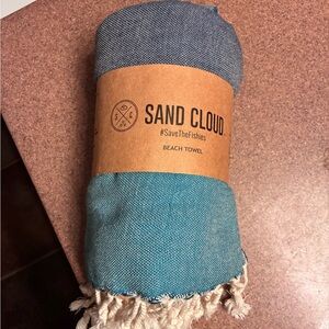 Sand Cloud Blue Beach Towel